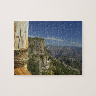 Mexico, Chihuahua, Copper Canyon. View from Jigsaw Puzzle