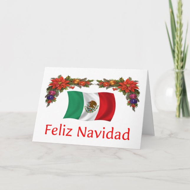 Mexico Christmas Holiday Card (Front)