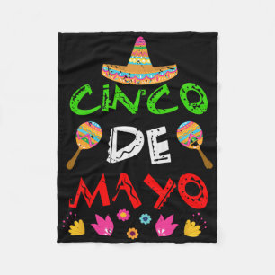 Mexico Cinco De Mayo  Fleece Blanket