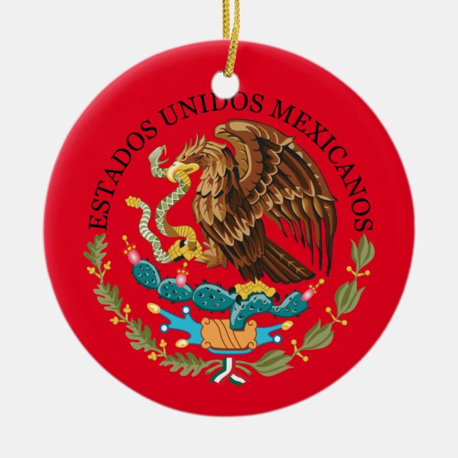 Mexico Circle Ornament (Front)
