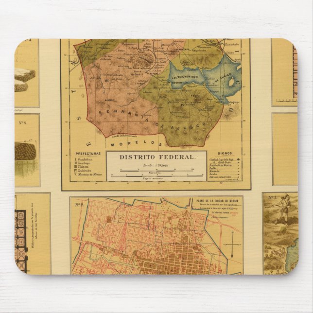 Mexico City 2 Mouse Mat (Front)