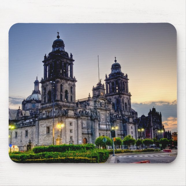 Mexico City Cathedral Mouse Mat (Front)
