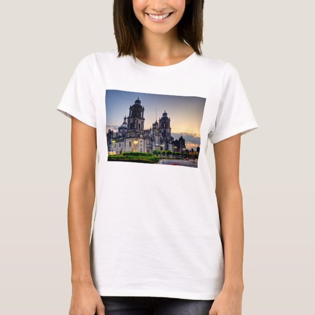 Mexico City Cathedral T-Shirt (Front)