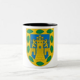Mexico City Coat of Arms Two-Tone Coffee Mug