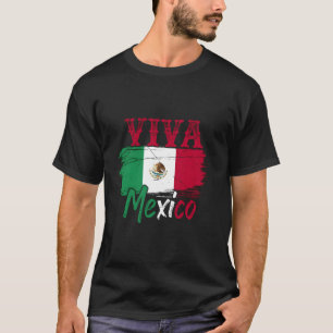 Mexico City Mexican Flag Gift Latin America Mexico T-Shirt