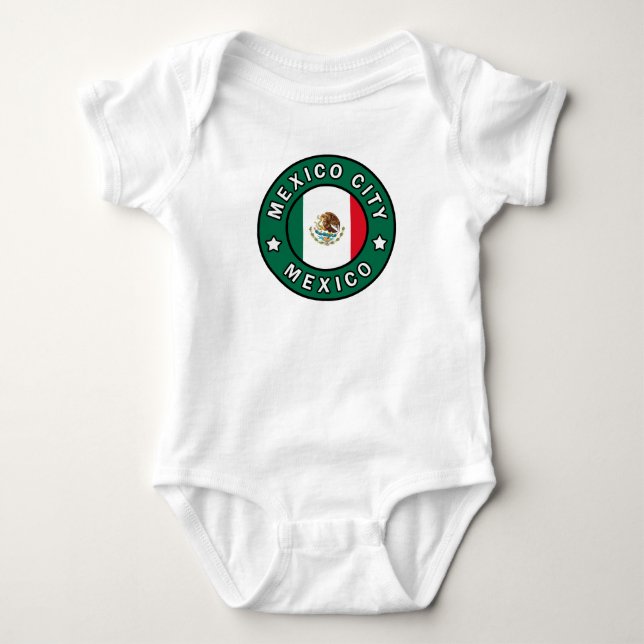 Mexico City Mexico Baby Bodysuit (Front)