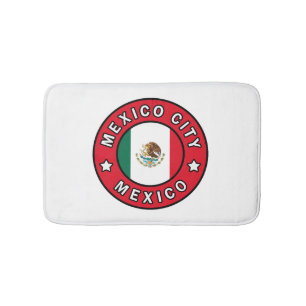 Mexico City Mexico Bath Mat