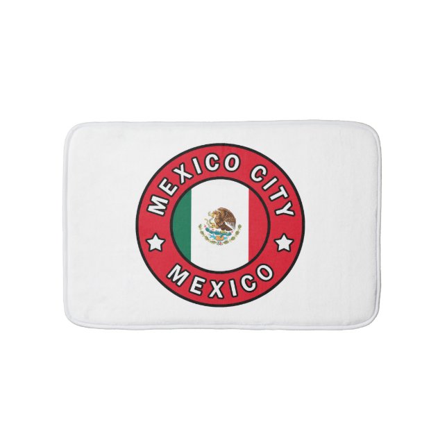 Mexico City Mexico Bath Mat (Front)