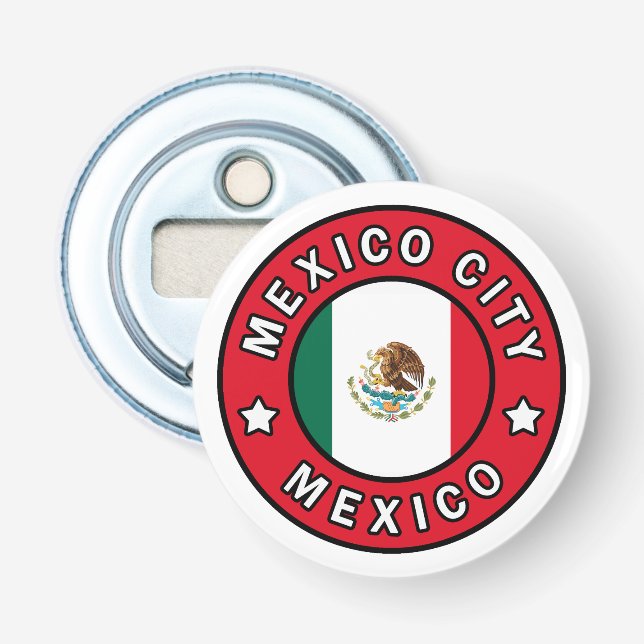 Mexico City Mexico Bottle Opener (Front)
