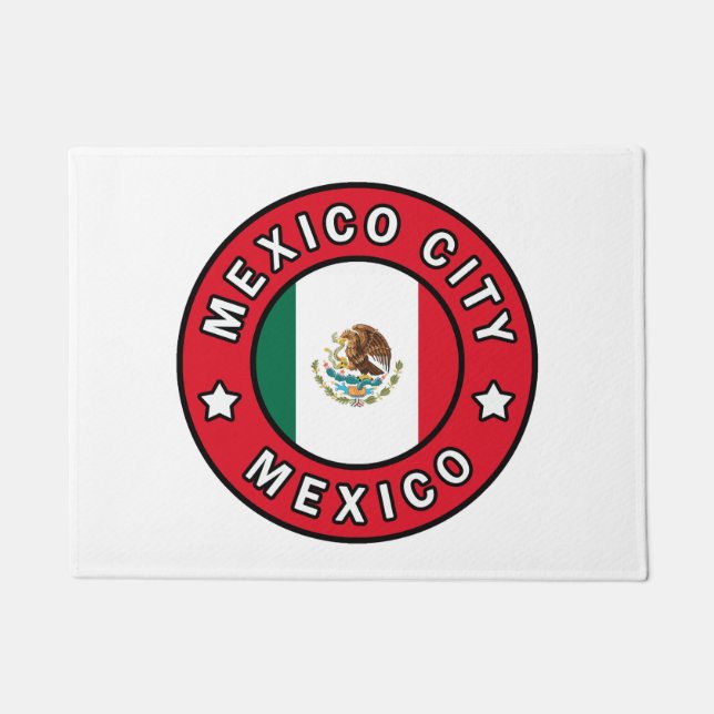 Mexico City Mexico Doormat (Front)