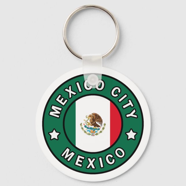 Mexico City Mexico Key Ring (Front)