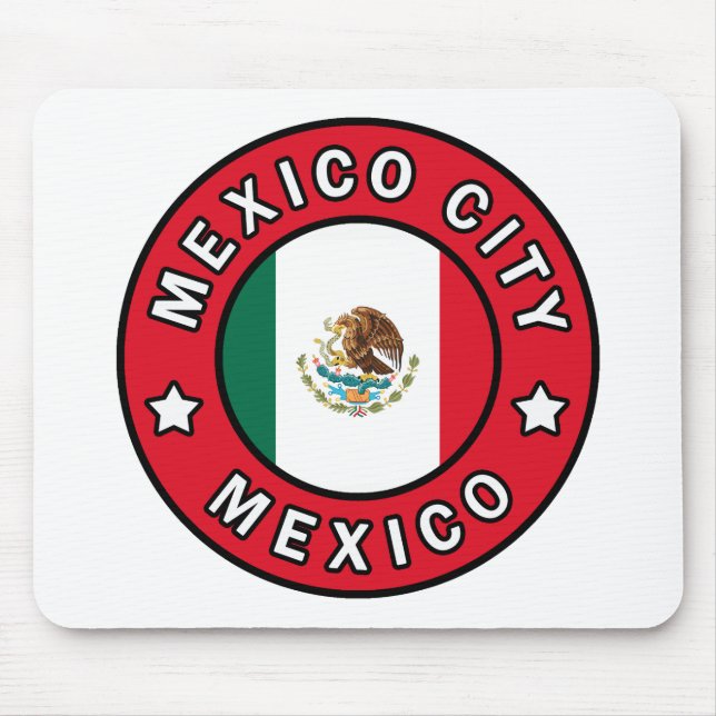 Mexico City Mexico Mouse Mat (Front)