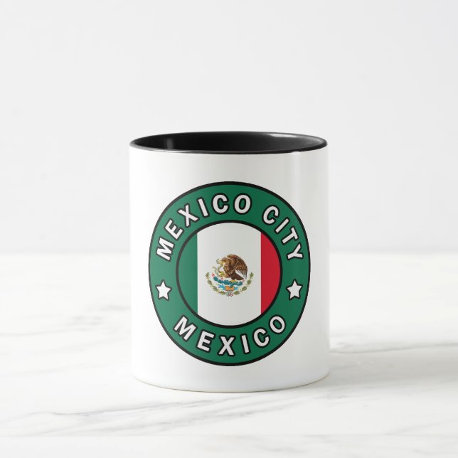 Mexico City Mexico Mug (Center)