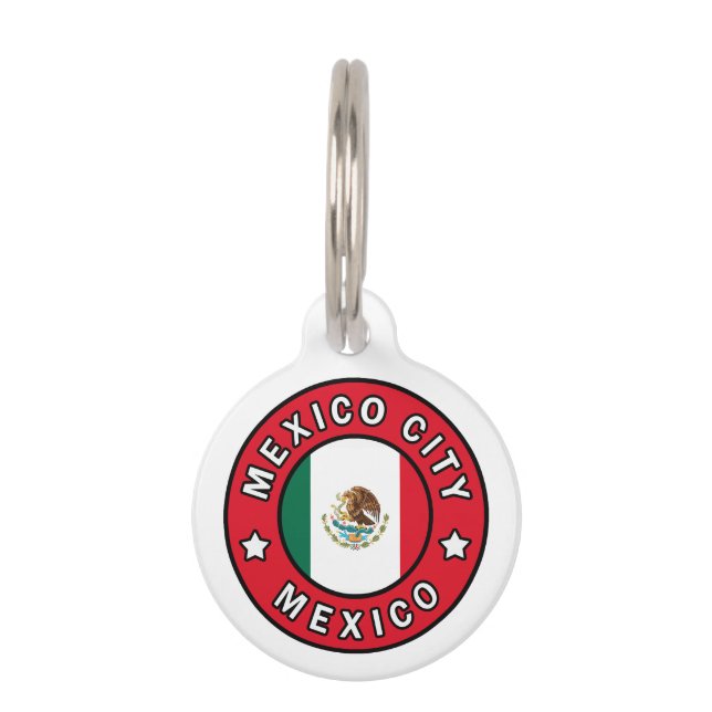 Mexico City Mexico Pet Tag (Front)