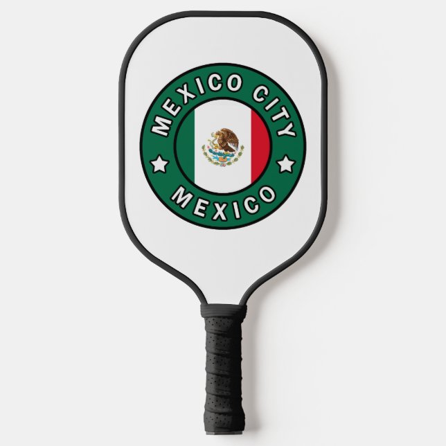 Mexico City Mexico Pickleball Paddle (Front)
