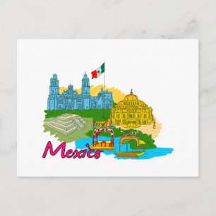 Mexico City - Mexico.png Postcard
