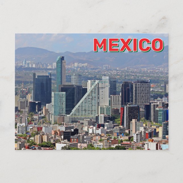 Mexico City, Mexico Postcard (Front)