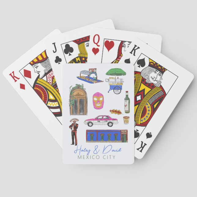 Mexico City  Playing Cards (Back)