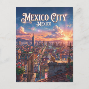 Mexico City Postcard