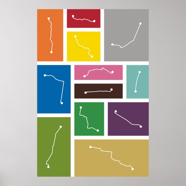 Mexico City - Transit Palettes Poster (Front)