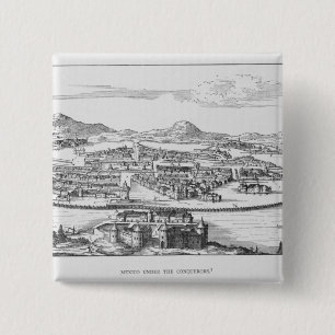 Mexico City Under the Conqueror 15 Cm Square Badge