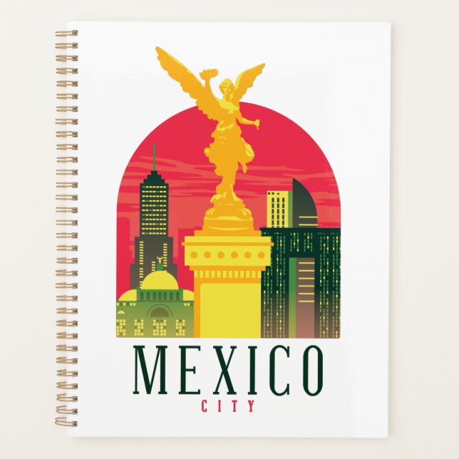 Mexico City Vintage Planner (Front)