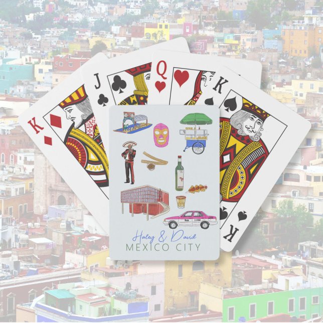 Mexico City Wedding  Playing Cards (Creator Uploaded)