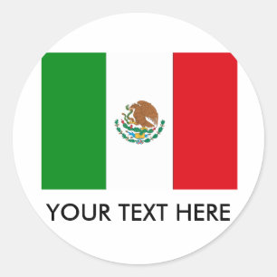 Mexico Classic Round Sticker