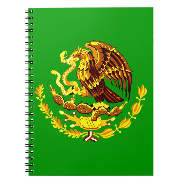 Mexico COA Gold Notebook (Front)