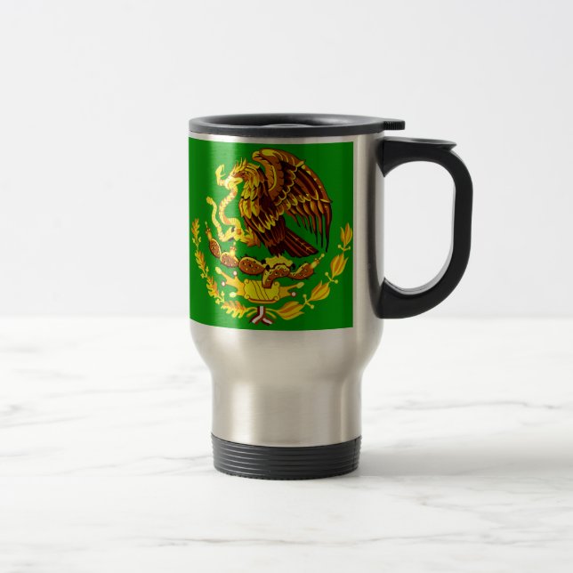 Mexico COA Gold Travel Mug (Right)