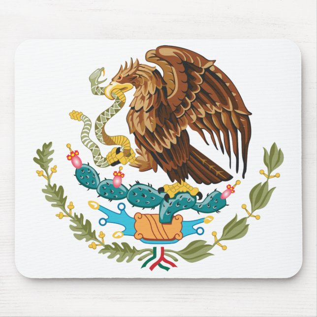 Mexico Coat of Arms Mousepad (Front)