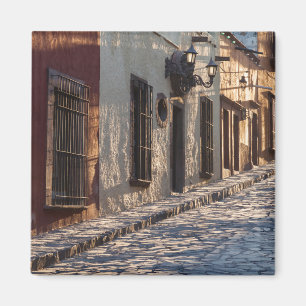 Mexico Cobblestone Street Magnet