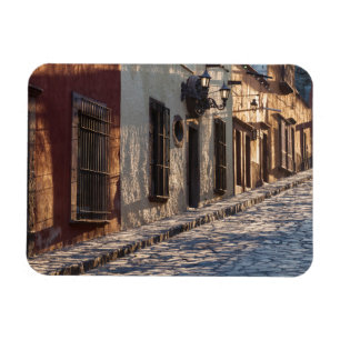 Mexico Cobblestone Street Magnet