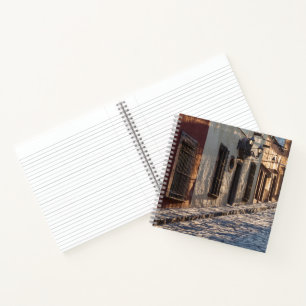 Mexico Cobblestone Street Notebook