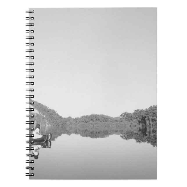 Mexico, CONANP park ranger patrols with his son Notebook (Front)
