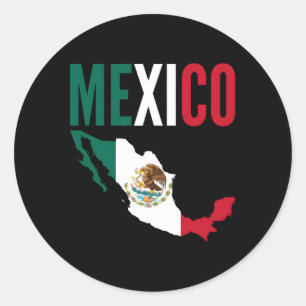 Mexico Country Mexican Classic Round Sticker