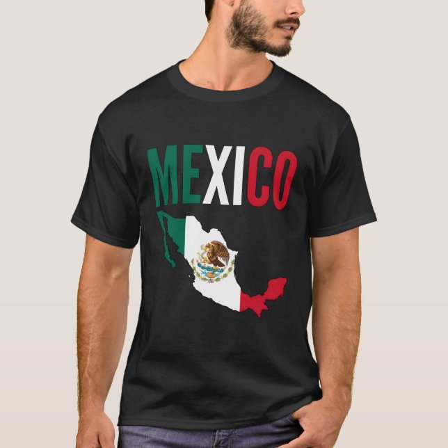 Mexico Country Mexican T-Shirt (Front)