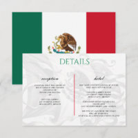 Mexico Couple Enclosure Card