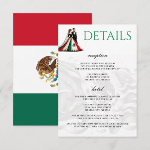 Mexico Couple Enclosure Card