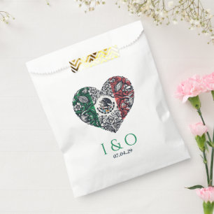 Mexico Couple Wedding Favour Bags