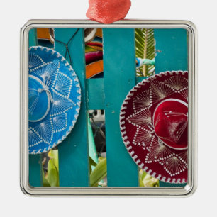 Mexico, Cozumel. Souvenirs in Isla de Cozumel Metal Tree Decoration