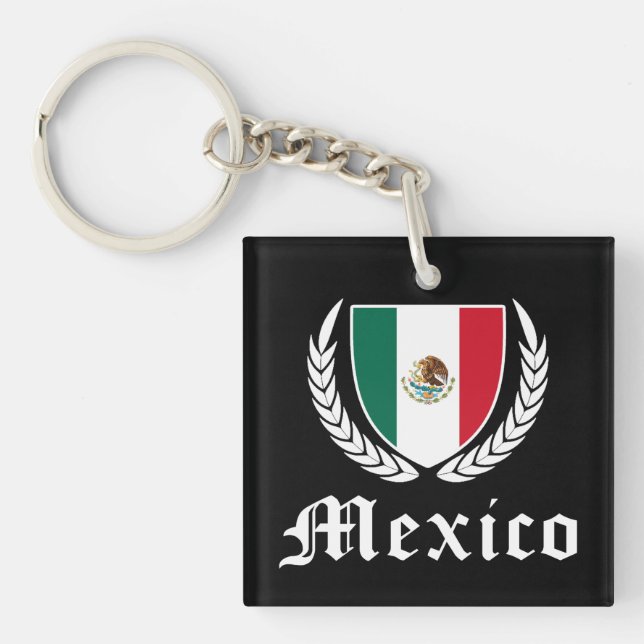 Mexico Crest Key Ring (Front)