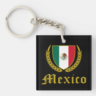 Mexico Crest Key Ring