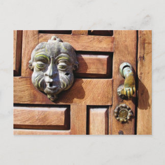 Mexico Door Knocker Postcard