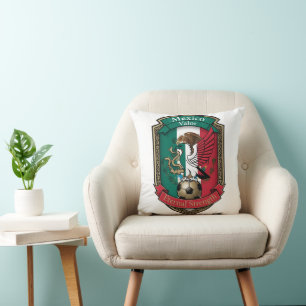 Mexico Eagle Ascent, Mexican Flag Gift Cushion