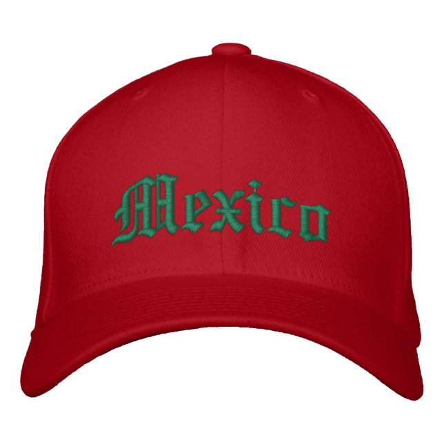 Mexico Embroidered Hat (Front)