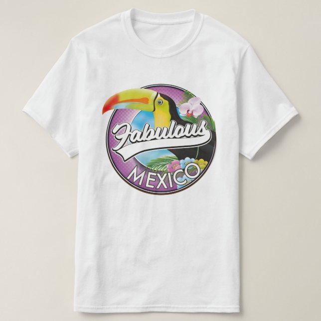 Mexico Fabulous logo T-Shirt (Design Front)