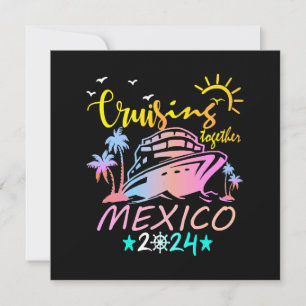 Mexico Family Cruise Invitation