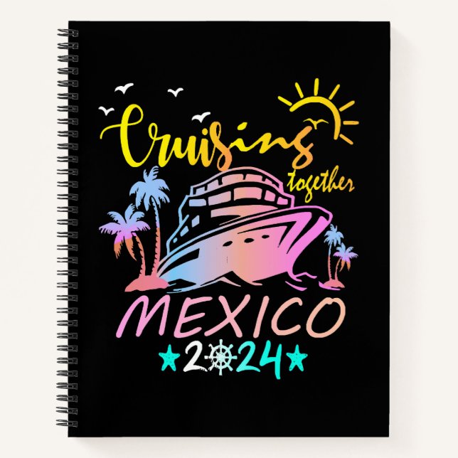 Mexico Family Cruise Notebook (Front)