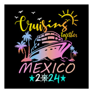 Mexico Family Cruise Poster